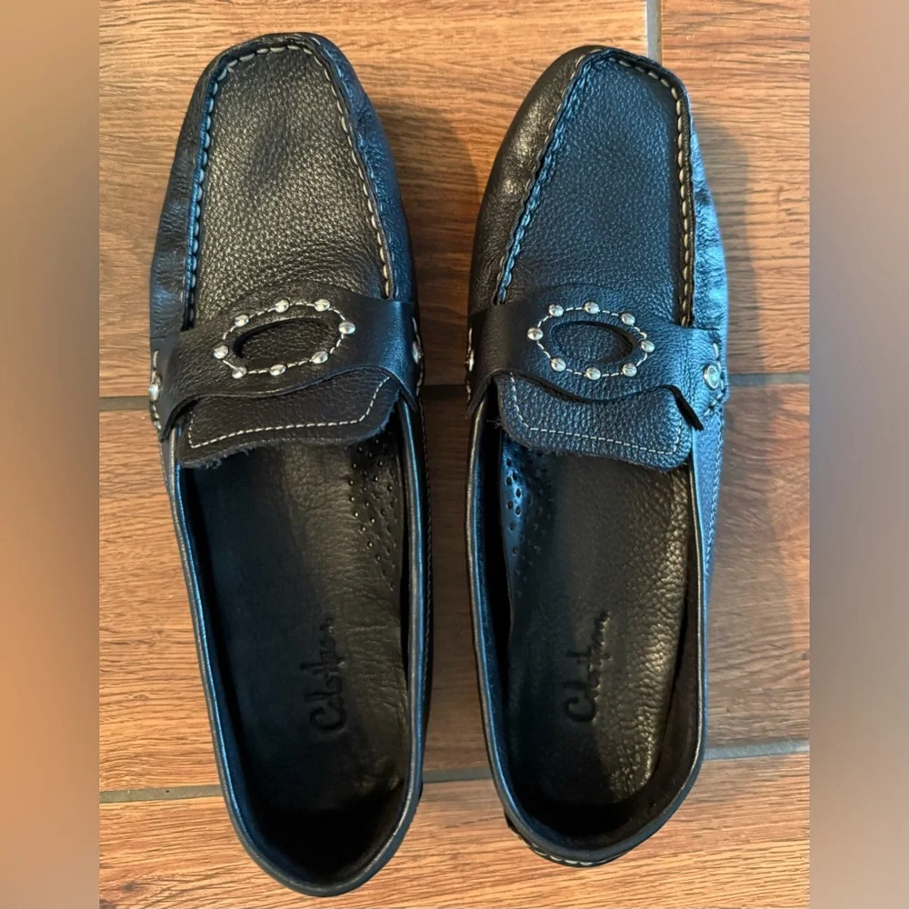 NIB Cole Haan Ladies Driver Loafers in Black - Picture 2 of 4